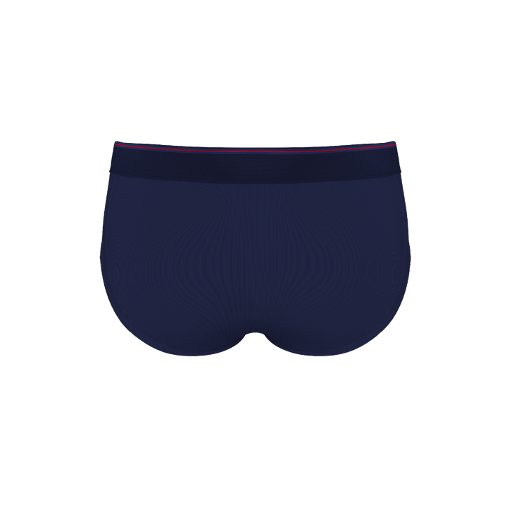 Shinesty "Blueberry Pie" Red Tip Navy Ball Hammock® Pouch Underwear Briefs