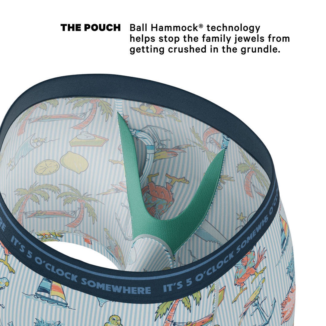 The Boat Drinks | Shinesty x Margaritaville® Ball Hammock® Pouch Underwear With Fly