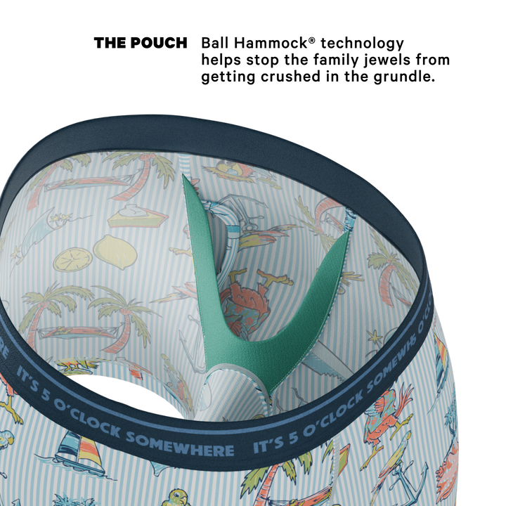 The Boat Drinks | Shinesty x Margaritaville® Ball Hammock® Pouch Underwear With Fly