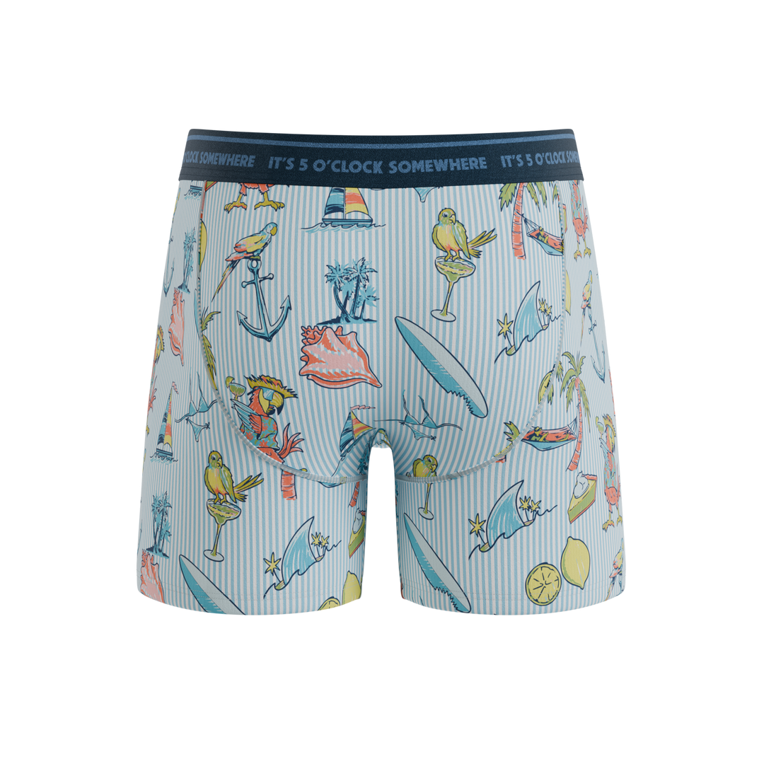 The Boat Drinks | Shinesty x Margaritaville® Ball Hammock® Pouch Underwear With Fly