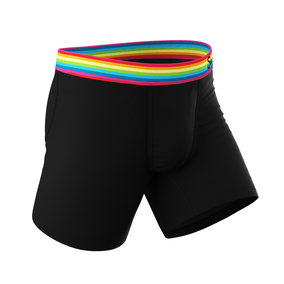 The Bona Fide Pride Underwear | Ball Hammock® Pouch with Rainbow Waistband