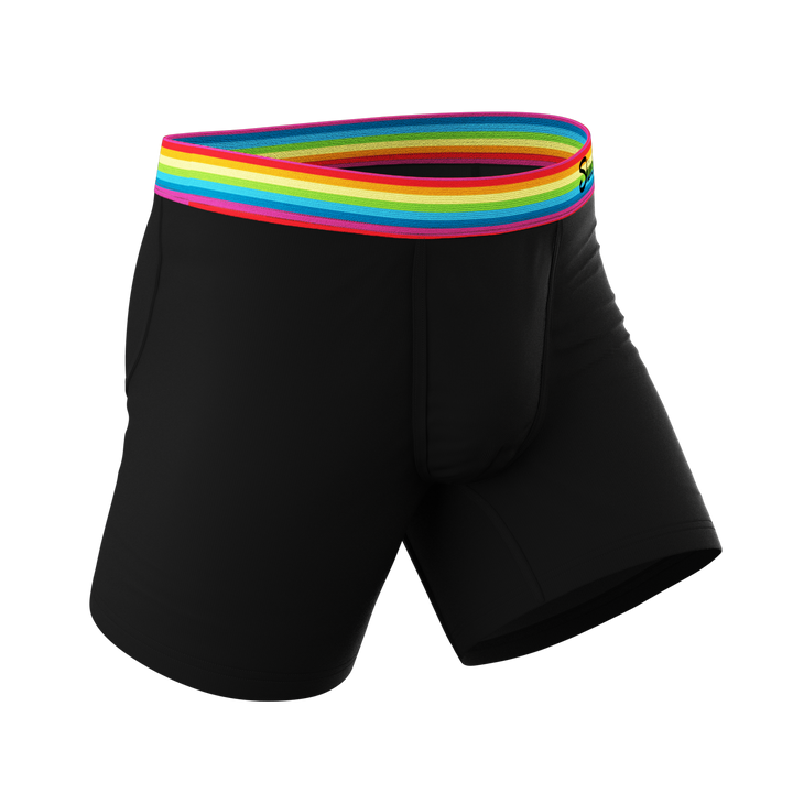 The Bona Fide Pride Underwear | Ball Hammock® Pouch with Rainbow Waistband