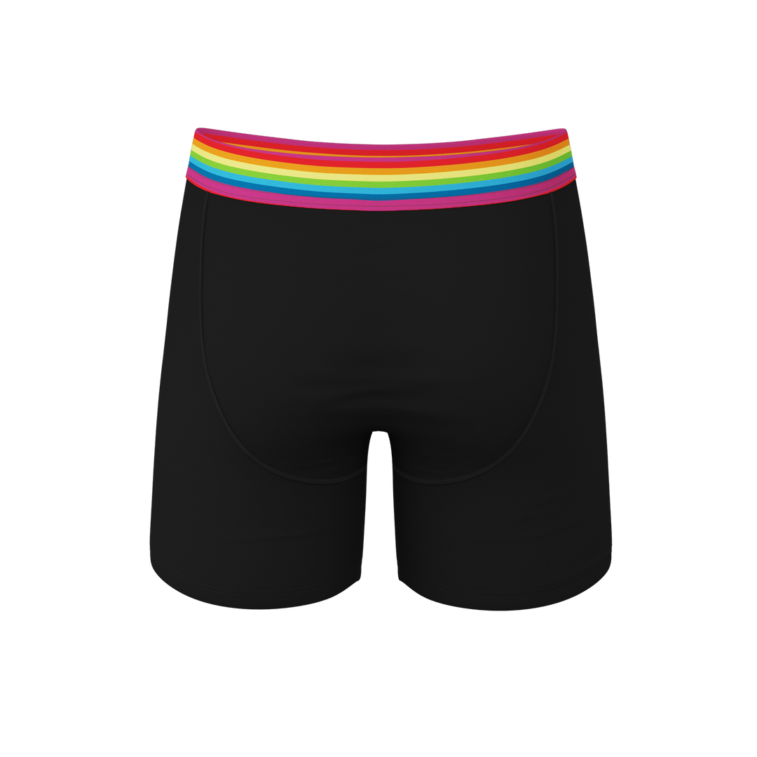 The Bona Fide Pride Underwear | Ball Hammock® Pouch with Rainbow Waistband