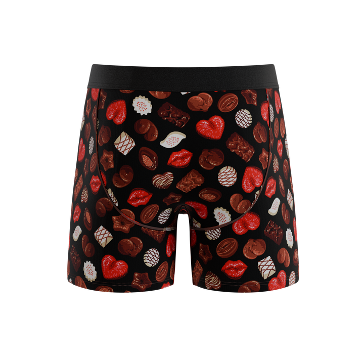 The Bonbons | Naughty Chocolate Ball Hammock® Pouch Underwear With Fly