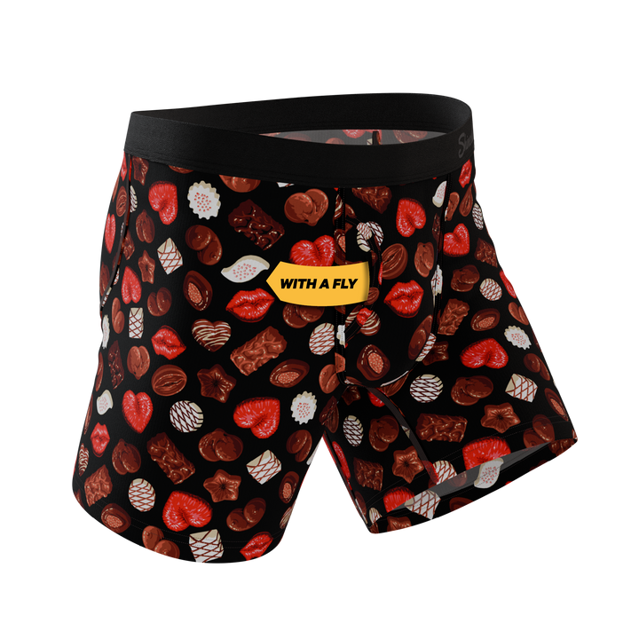 The Bonbons | Naughty Chocolate Ball Hammock® Pouch Underwear With Fly