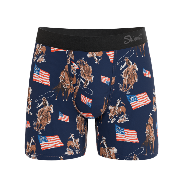 The Bootstraps & Chaps | Americana Cowboy Ball Hammock® Magnum Big Pouch Underwear