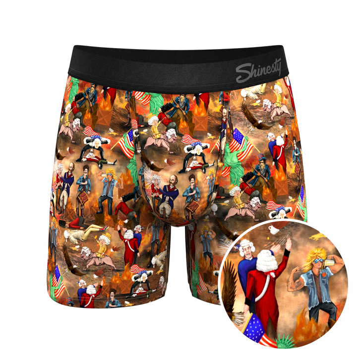 The Boston Tea Bag Party | Patriotic Ball Hammock® Pouch Underwear