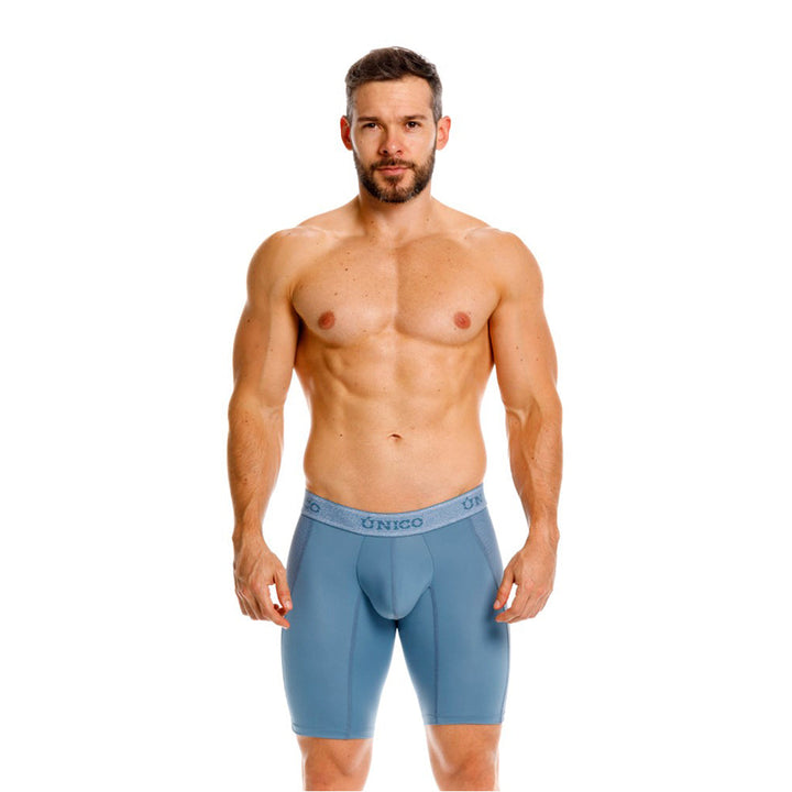 Mundo Unico Classic Blue Men's Boxer Brief in Blue – men's boxer briefs Handmade in Colombia