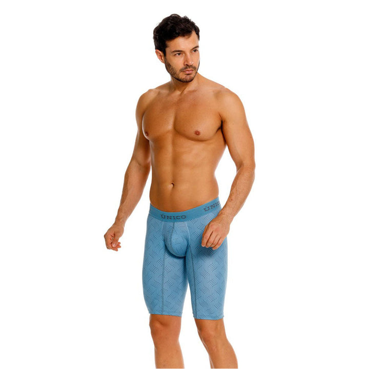 Mundo Unico Lenoso Men's Boxer Brief in Blue – men's boxer briefs Handmade in Colombia