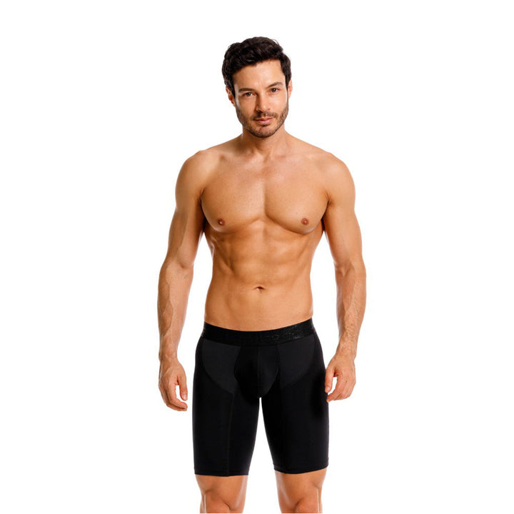 Mundo Unico Posy Green Men's Boxer Brief in Black – men's boxer briefs Handmade in Colombia