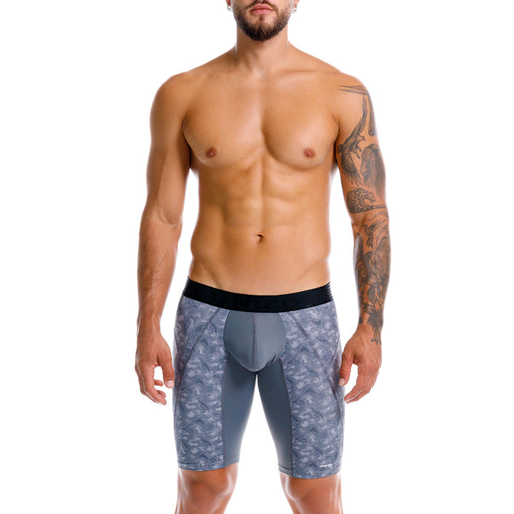 Unico Athletic Victoria Performance Men's Sports Boxer Briefs - Grey