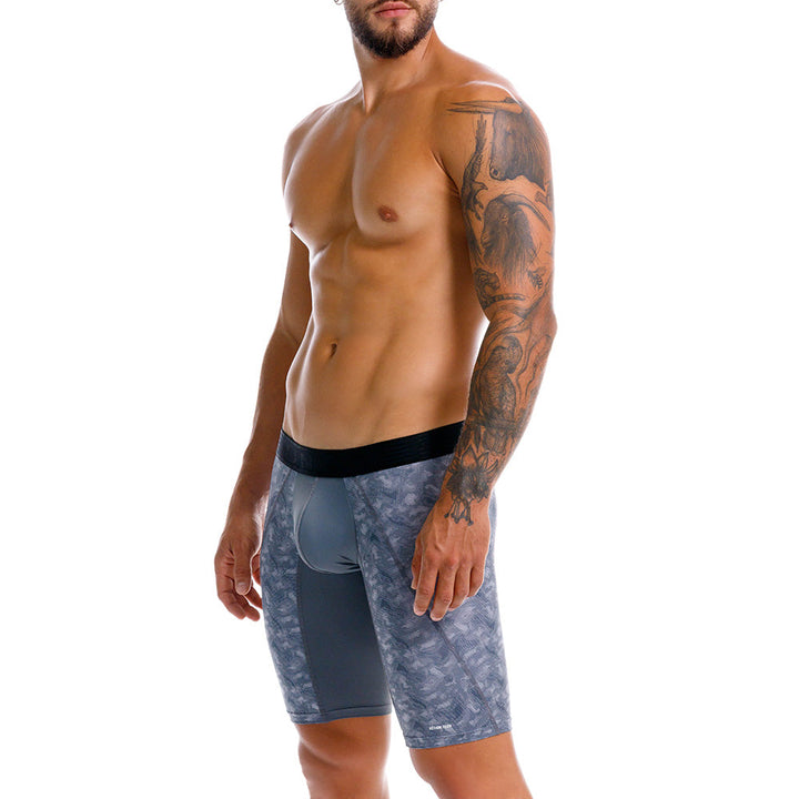 Unico Athletic Victoria Performance Men's Sports Boxer Briefs - Grey