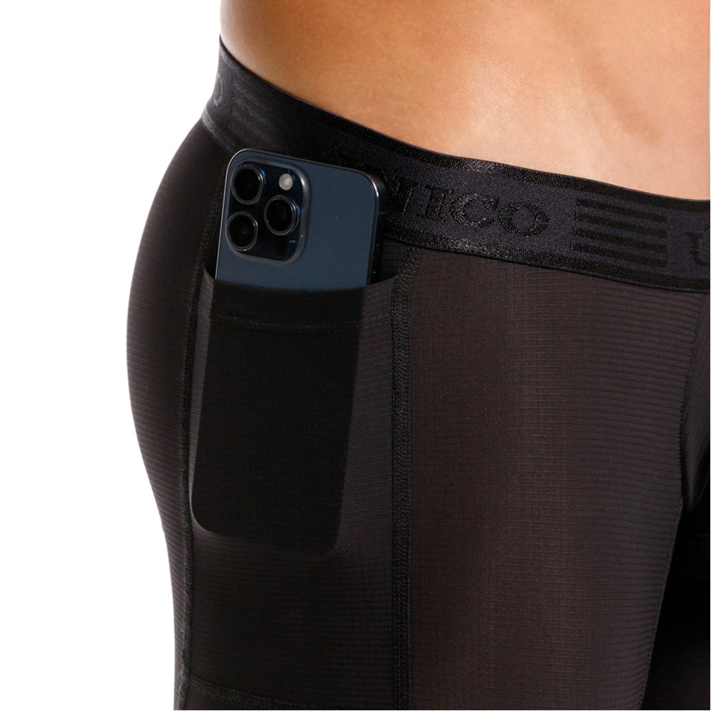 Mundo Unico Vital Men's Athletic Boxer | Black