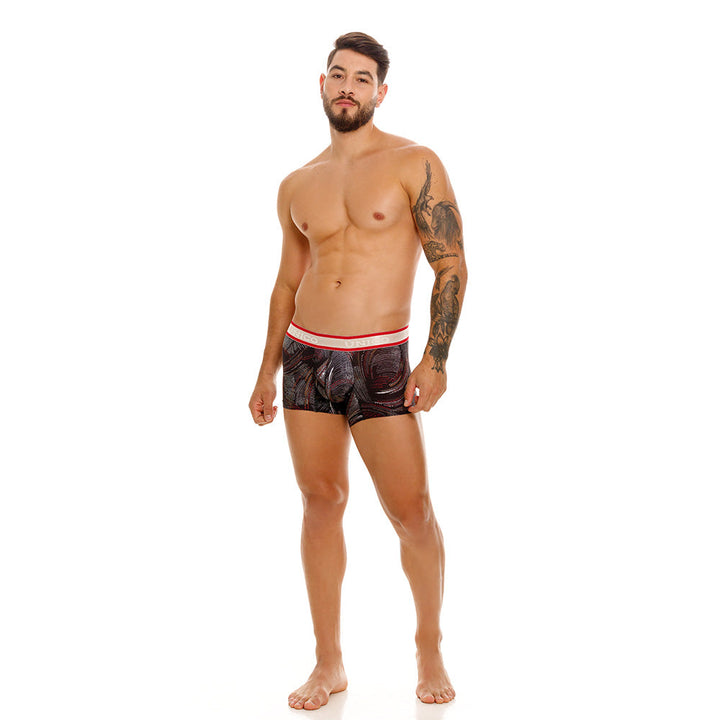 Mundo Unico Men’s Bóxer Corto Abismal Negro - Lightweight Microfiber Trunk Boxers