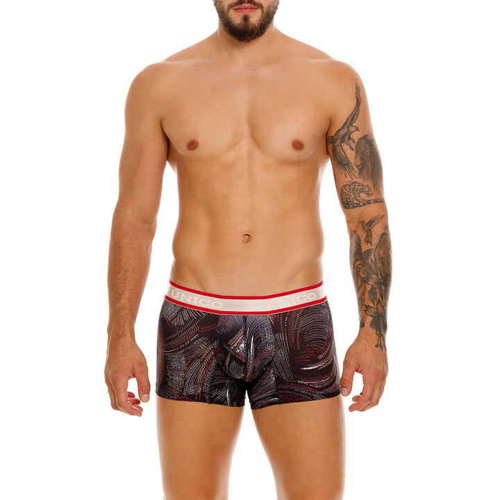 Mundo Unico Men’s Bóxer Corto Abismal Negro - Lightweight Microfiber Trunk Boxers