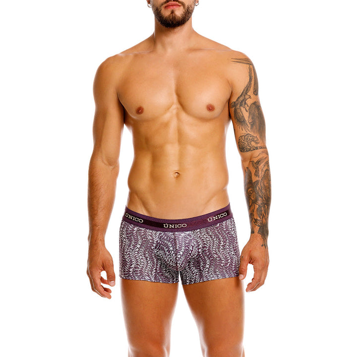Mundo Unico Arenales Men's Trunk Underwear | Purple