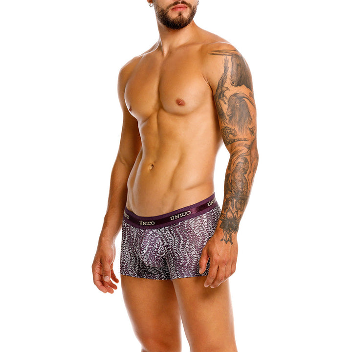 Mundo Unico Arenales Men's Trunk Underwear | Purple