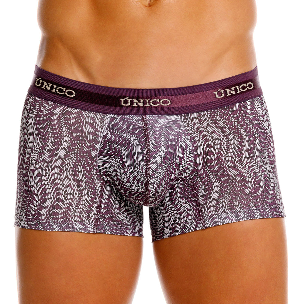 Mundo Unico Arenales Men's Trunk Underwear | Purple