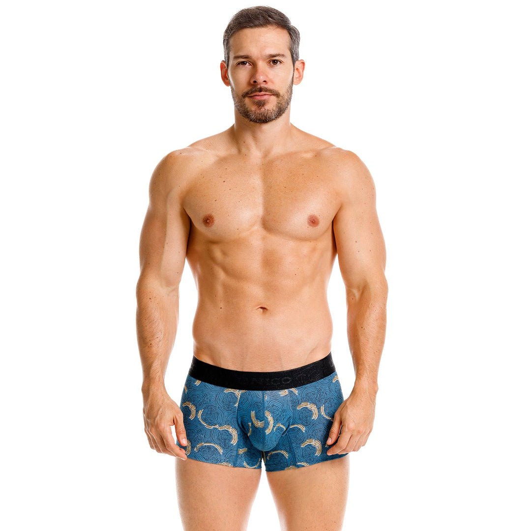 Mundo Unico Atavio Men's Boxer Briefs in Blue – men's boxer briefs Handmade in Colombia