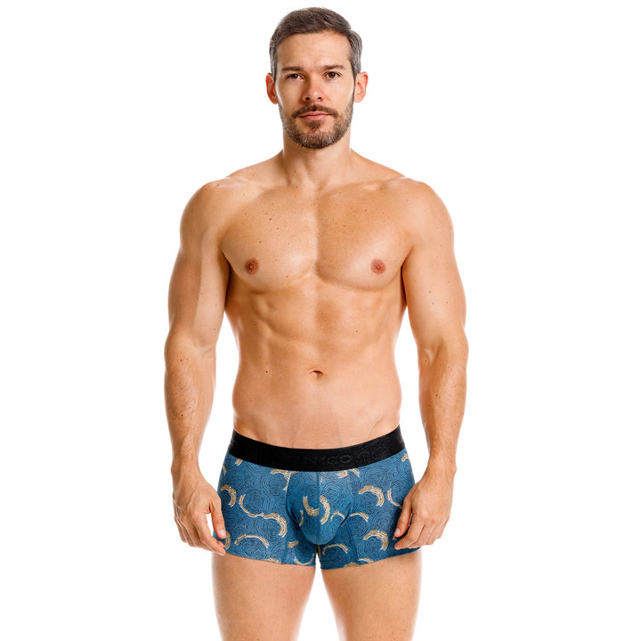 Mundo Unico Atavio Men's Boxer Briefs in Blue – men's boxer briefs Handmade in Colombia