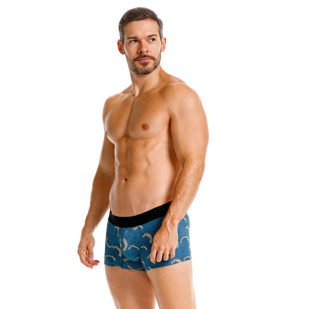Mundo Unico Atavio Men's Boxer Briefs in Blue – men's boxer briefs Handmade in Colombia