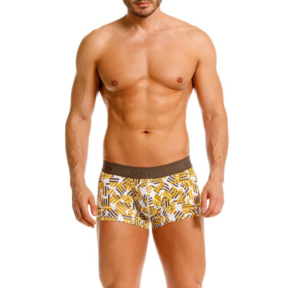 MUNDO ÚNICO "Axioma" Yellow Short Boxer Briefs (BOXER CORTO AXIOMA AMARILLO)