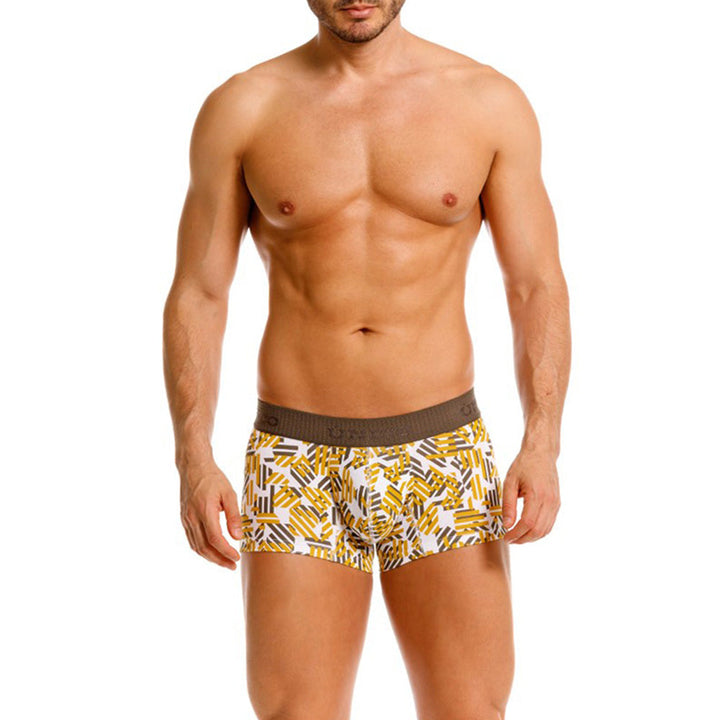 MUNDO ÚNICO "Axioma" Yellow Short Boxer Briefs (BOXER CORTO AXIOMA AMARILLO)