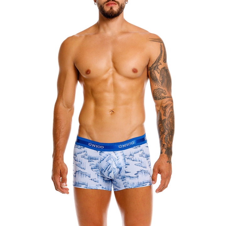 Mundo Unico Bulevar Men's Trunk Underwear | Blue