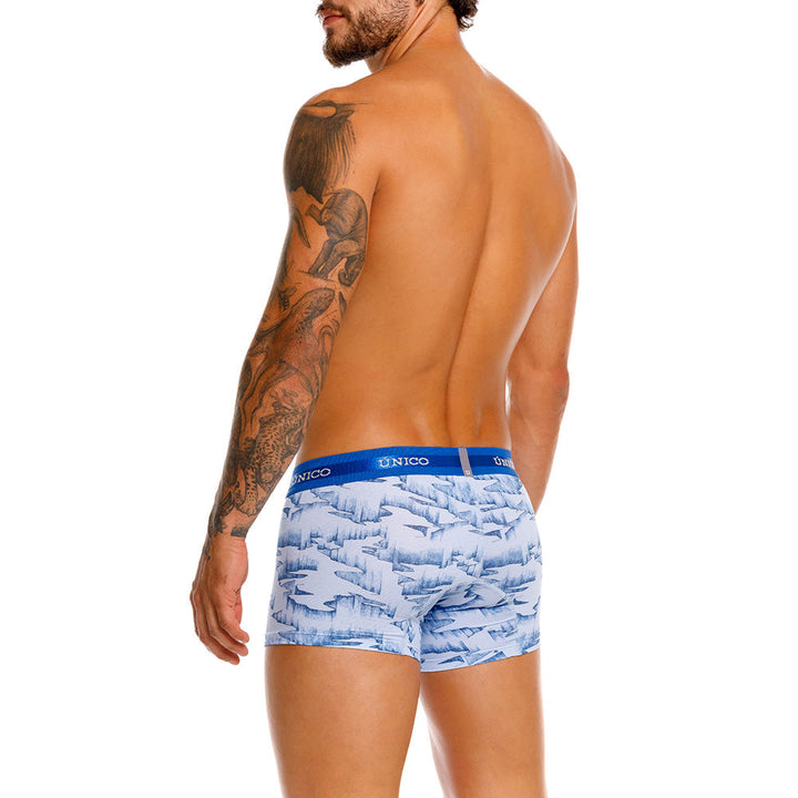 Mundo Unico Bulevar Men's Trunk Underwear | Blue