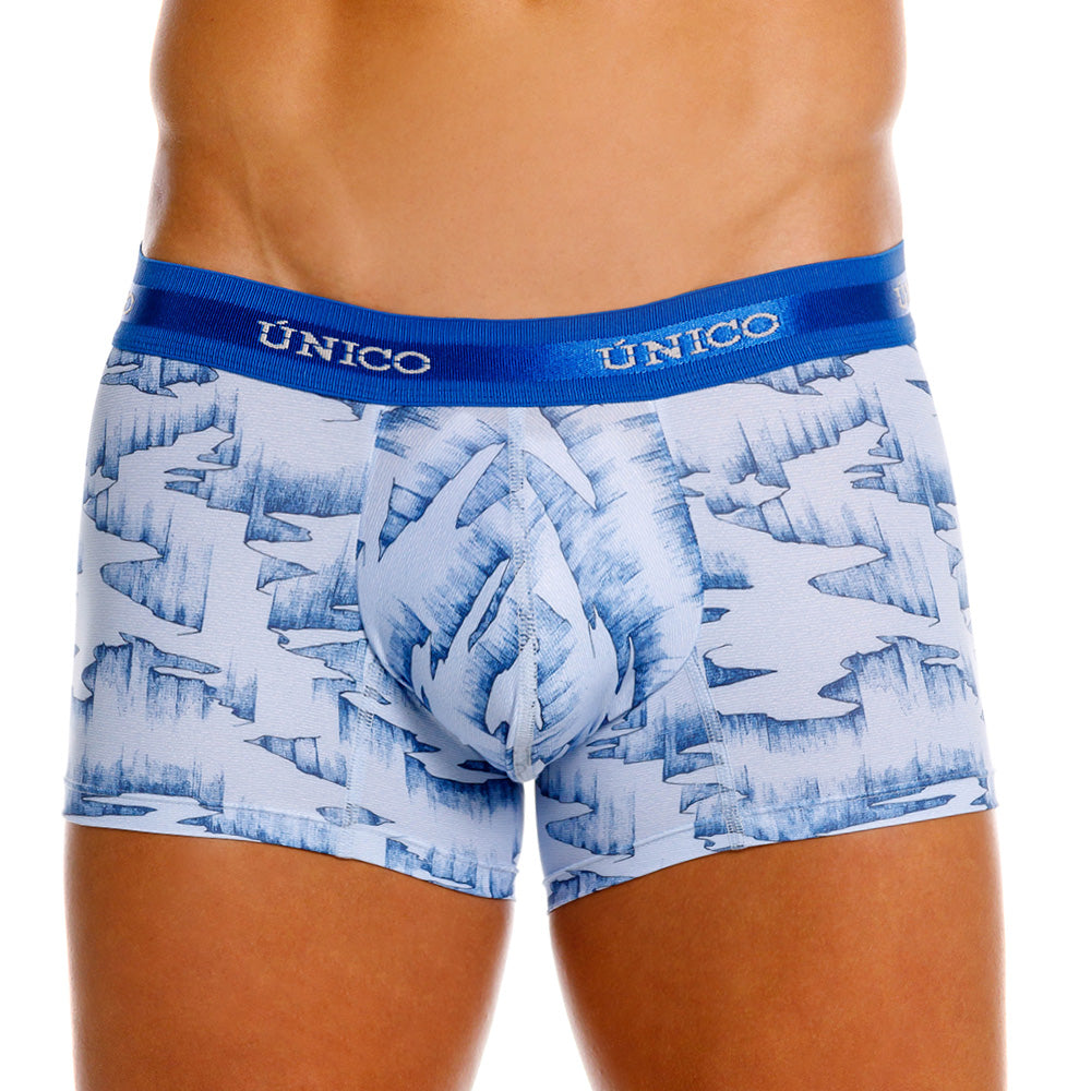 Mundo Unico Bulevar Men's Trunk Underwear | Blue