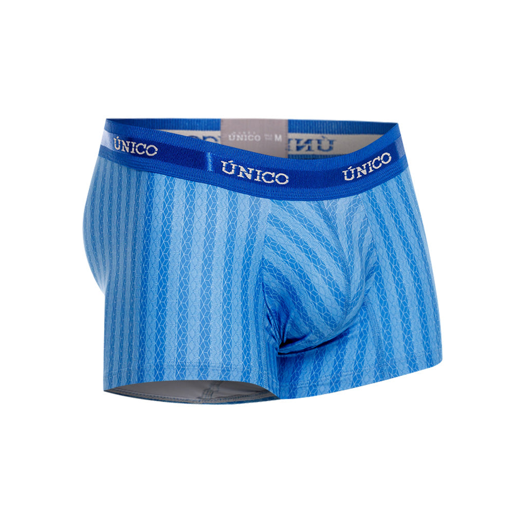 Mundo Unico Ciselado Men's Trunk Underwear | Blue