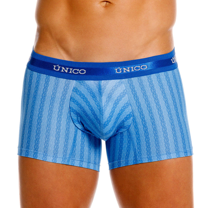 Mundo Unico Ciselado Men's Trunk Underwear | Blue