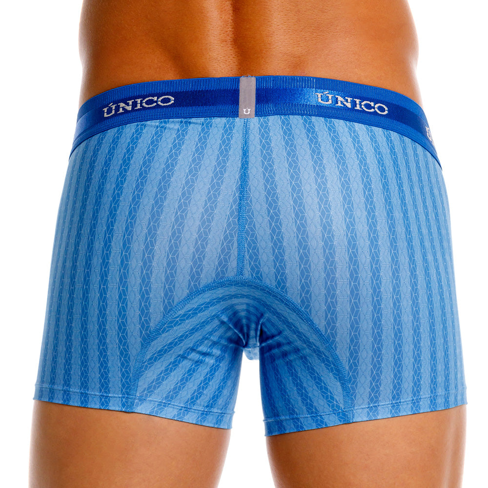 Mundo Unico Ciselado Men's Trunk Underwear | Blue