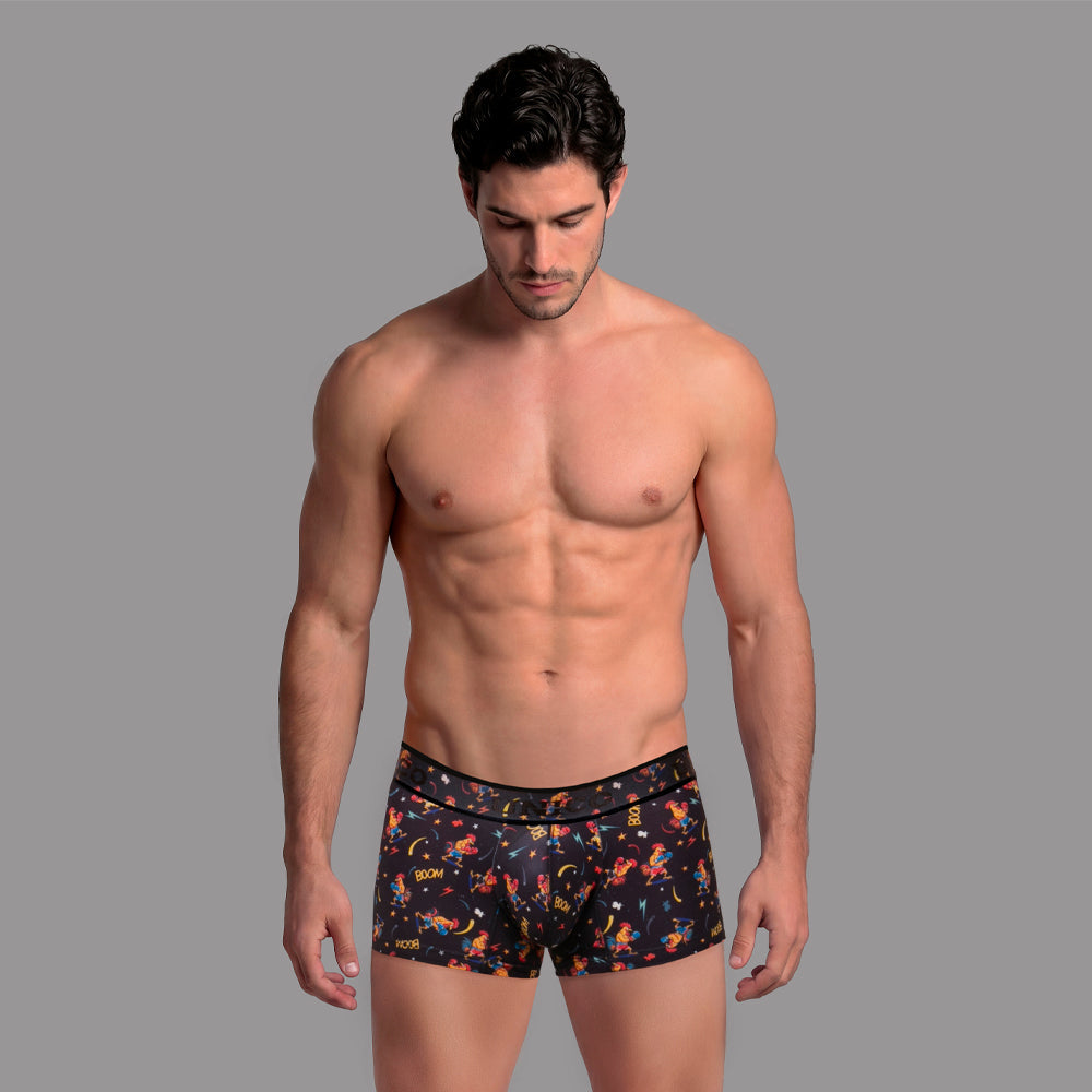 Mundo Unico Combatiente Men's Boxer Briefs in Black – men's boxer briefs Handmade in Colombia