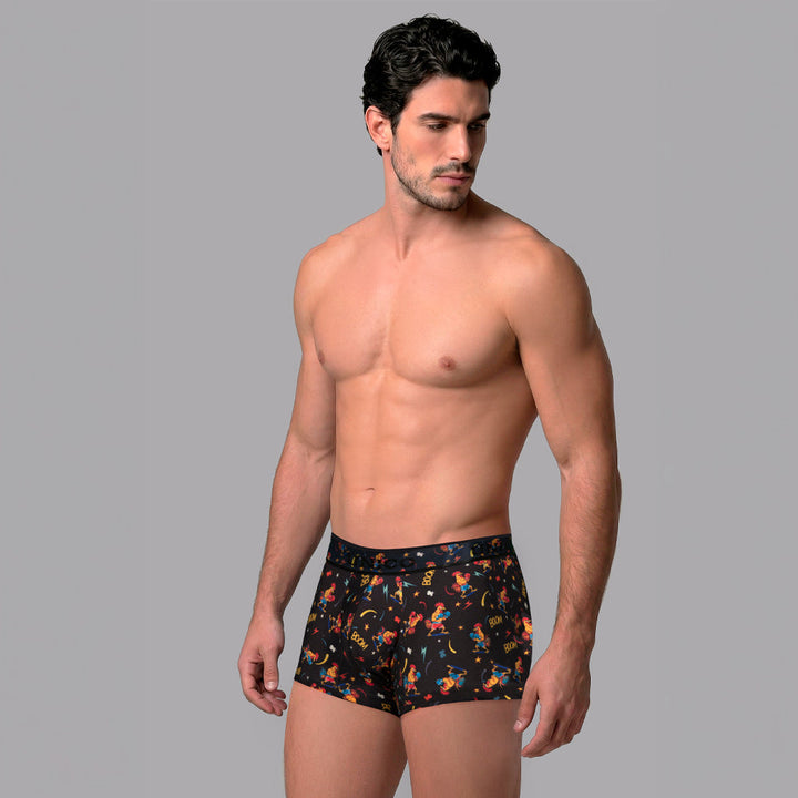 Mundo Unico Combatiente Men's Boxer Briefs in Black – men's boxer briefs Handmade in Colombia