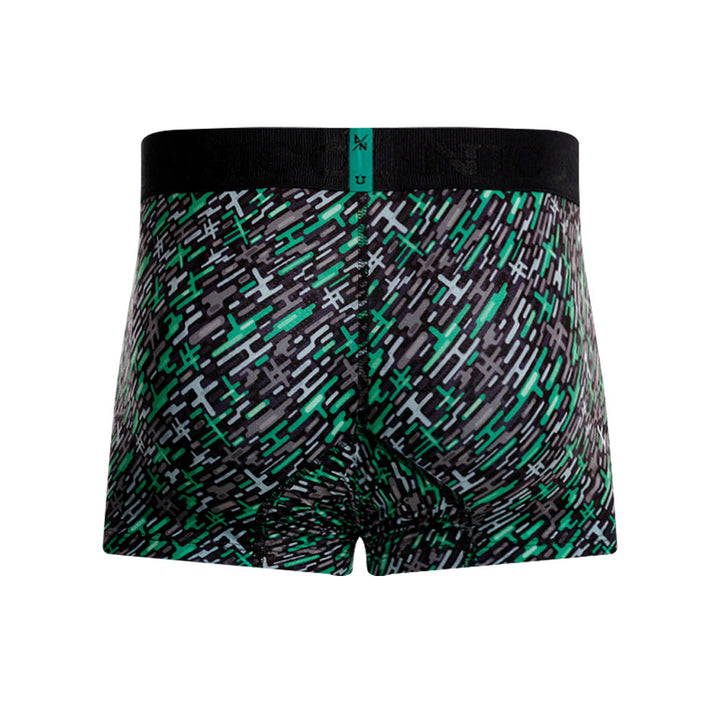 Mundo Unico Continente Men's Trunk Underwear | Green