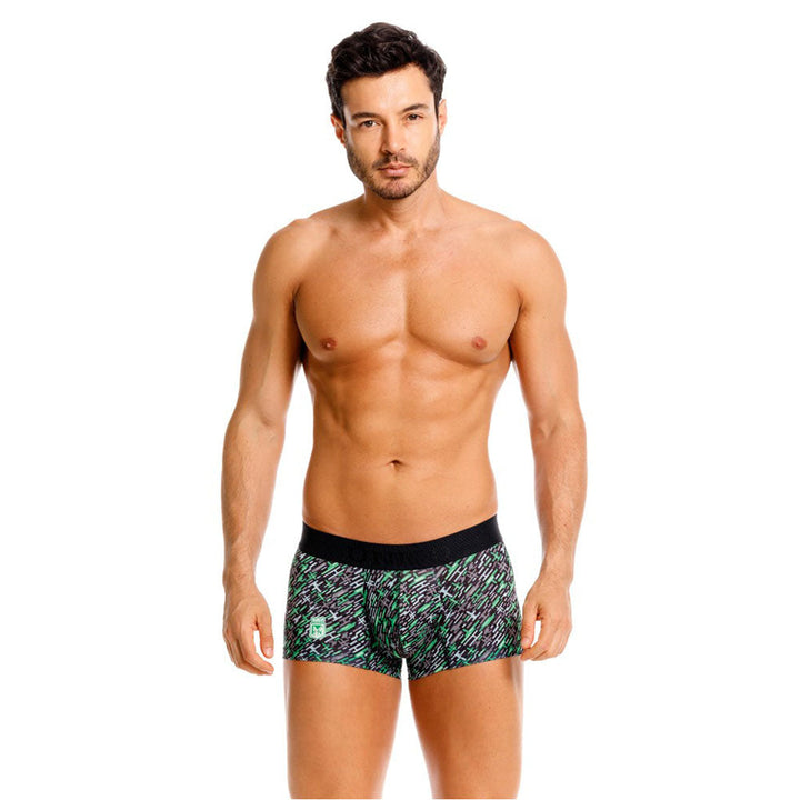 Mundo Unico Continente Men's Trunk Underwear | Green