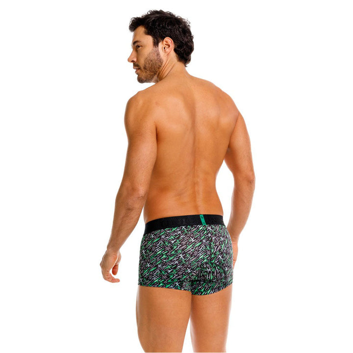 Mundo Unico Continente Men's Trunk Underwear | Green