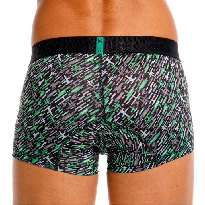 Mundo Unico Continente Men's Trunk Underwear | Green