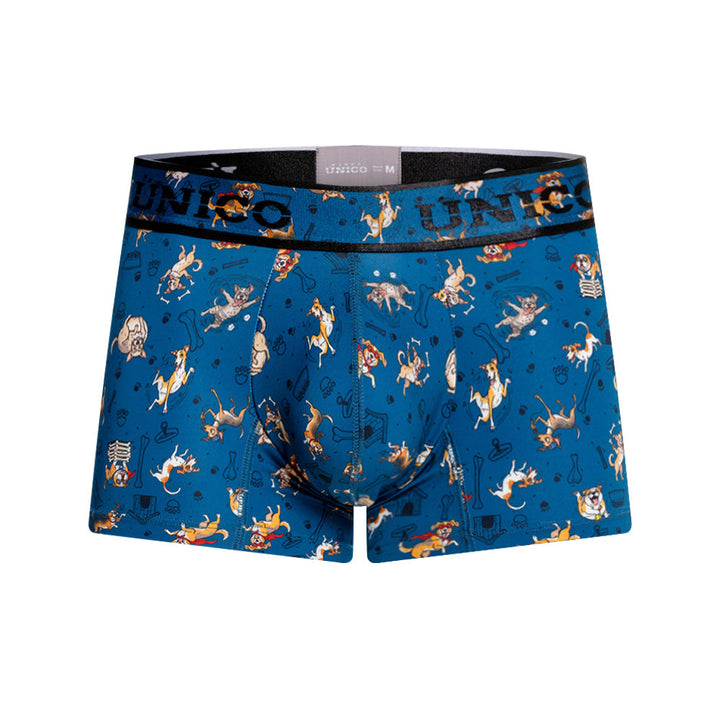 Mundo Unico Criollos Men's Boxer Briefs in Blue – men's boxer briefs Handmade in Colombia