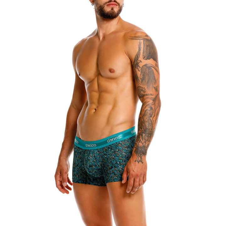 Mundo Unico Dendrita Men's Trunk Underwear | Green