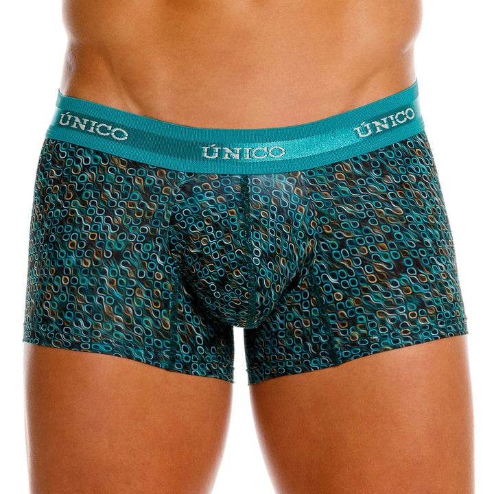 Mundo Unico Dendrita Men's Trunk Underwear | Green