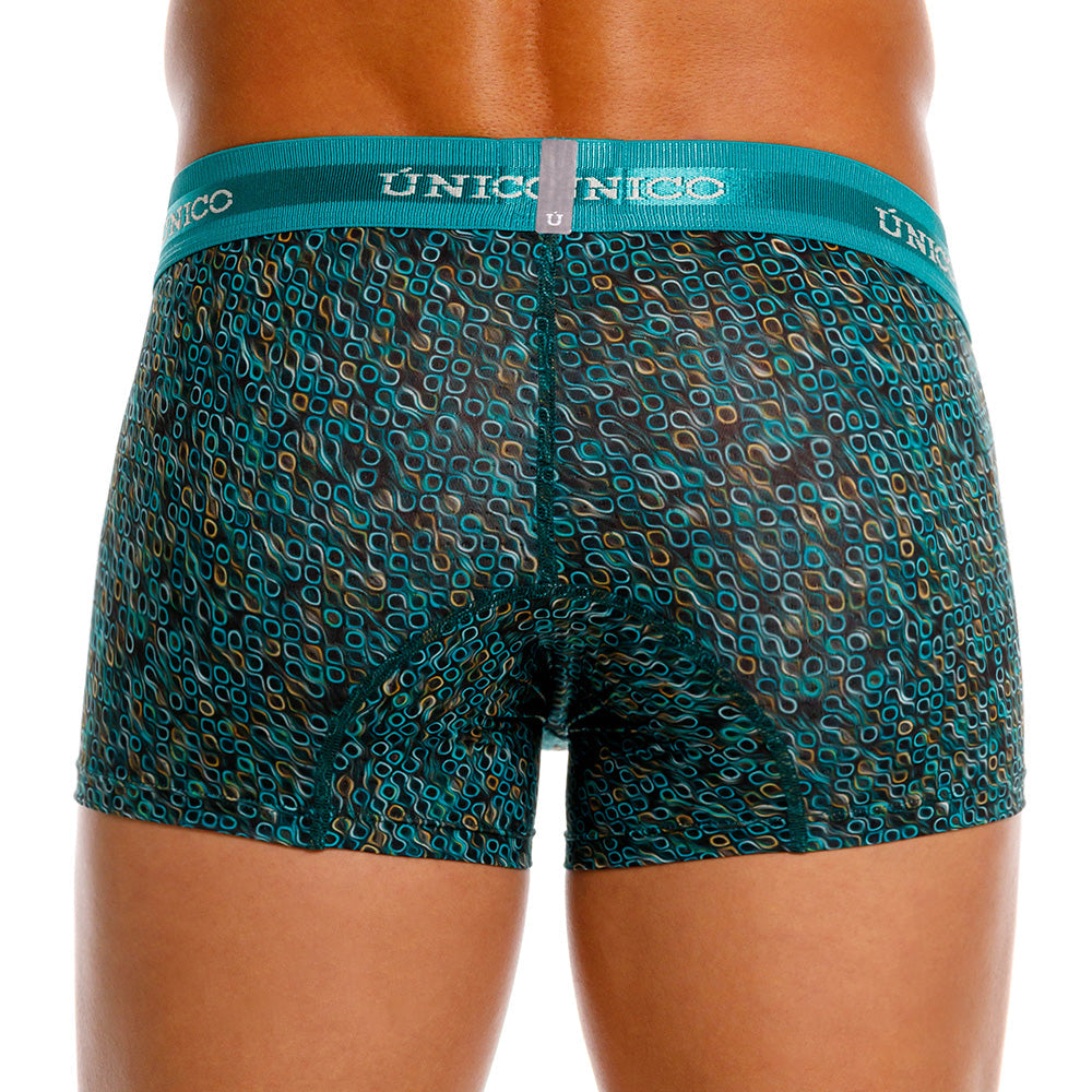 Mundo Unico Dendrita Men's Trunk Underwear | Green