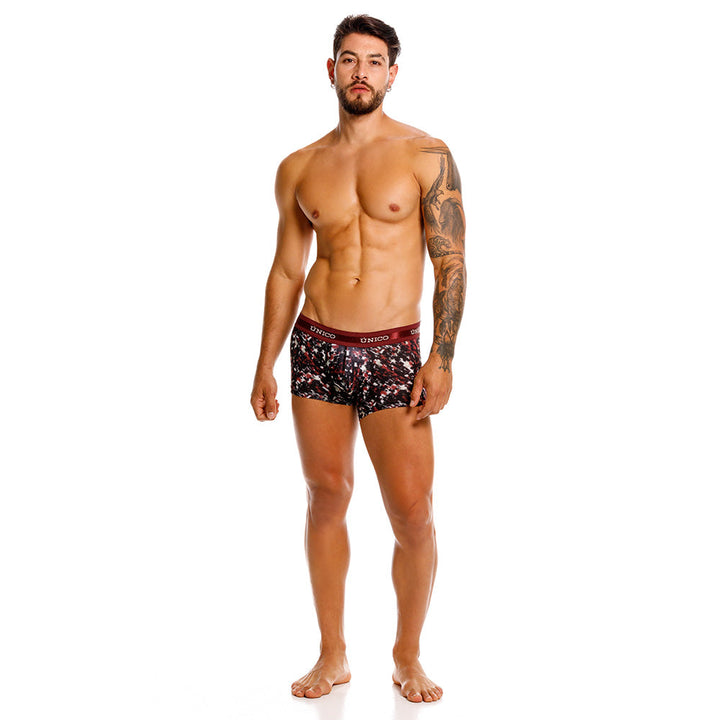 Mundo Unico Flexion Men's Trunk Underwear | Red