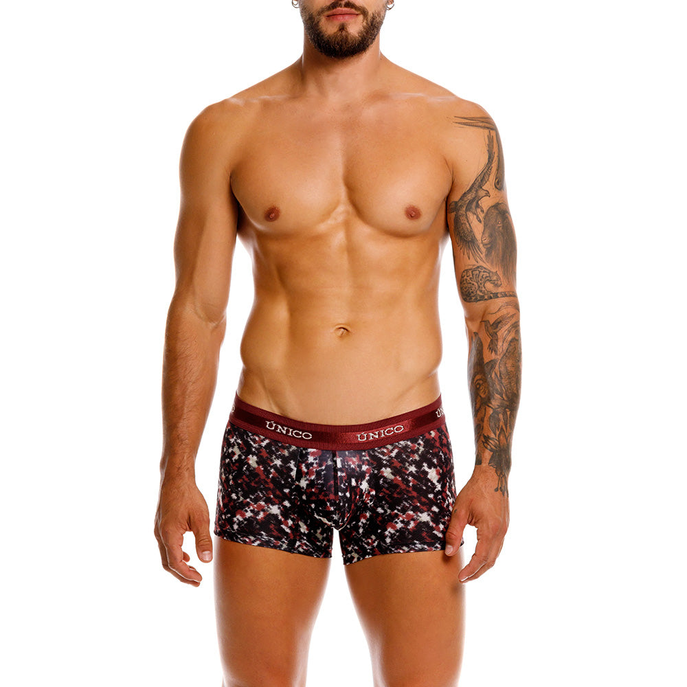 Mundo Unico Flexion Men's Trunk Underwear | Red
