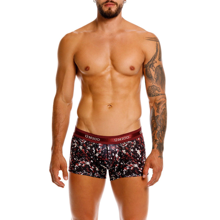 Mundo Unico Flexion Men's Trunk Underwear | Red