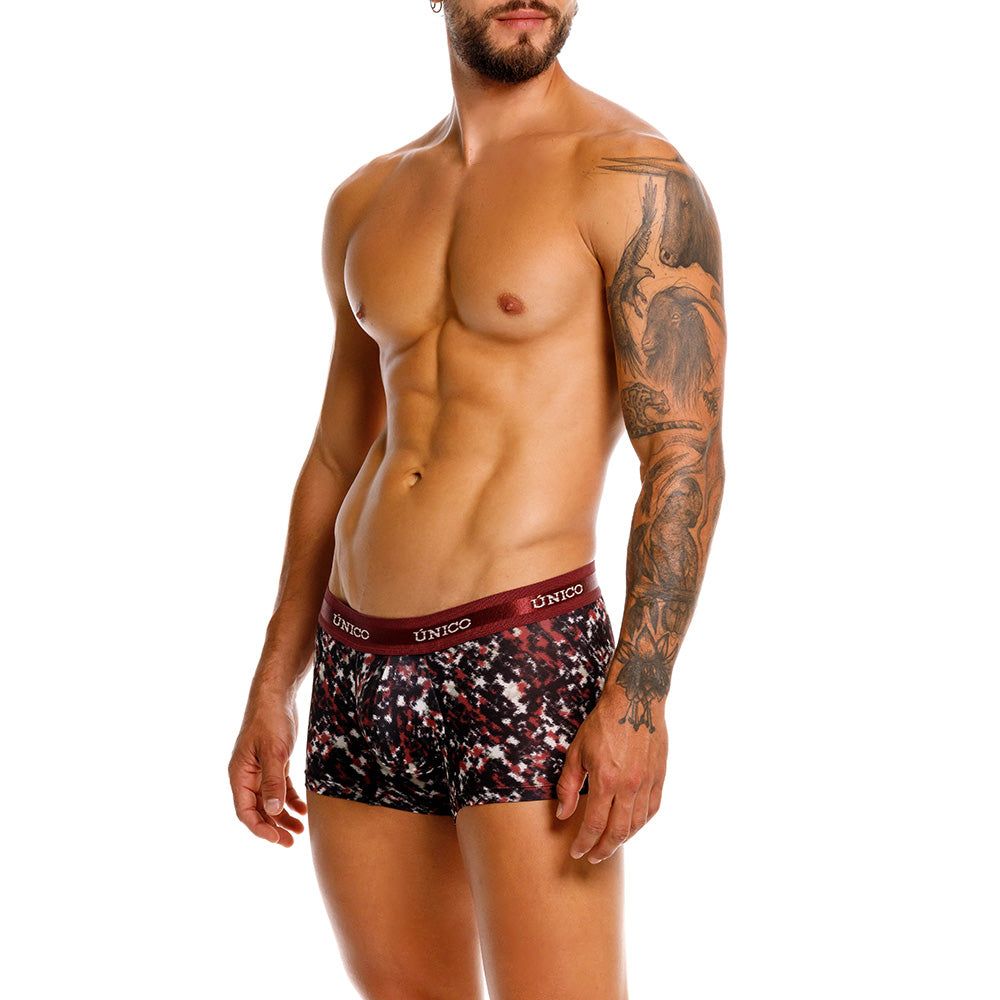 Mundo Unico Flexion Men's Trunk Underwear | Red