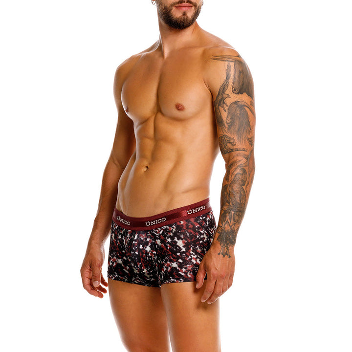 Mundo Unico Flexion Men's Trunk Underwear | Red
