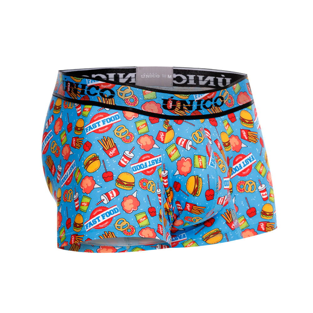 Mundo Unico Food Men's Boxer Briefs in Blue – men's boxer briefs Handmade in Colombia