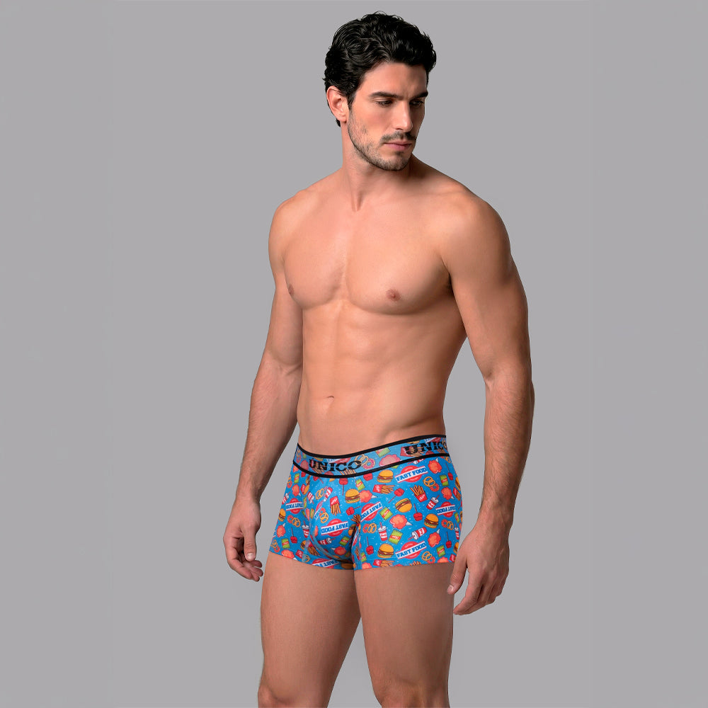 Mundo Unico Food Men's Boxer Briefs in Blue – men's boxer briefs Handmade in Colombia